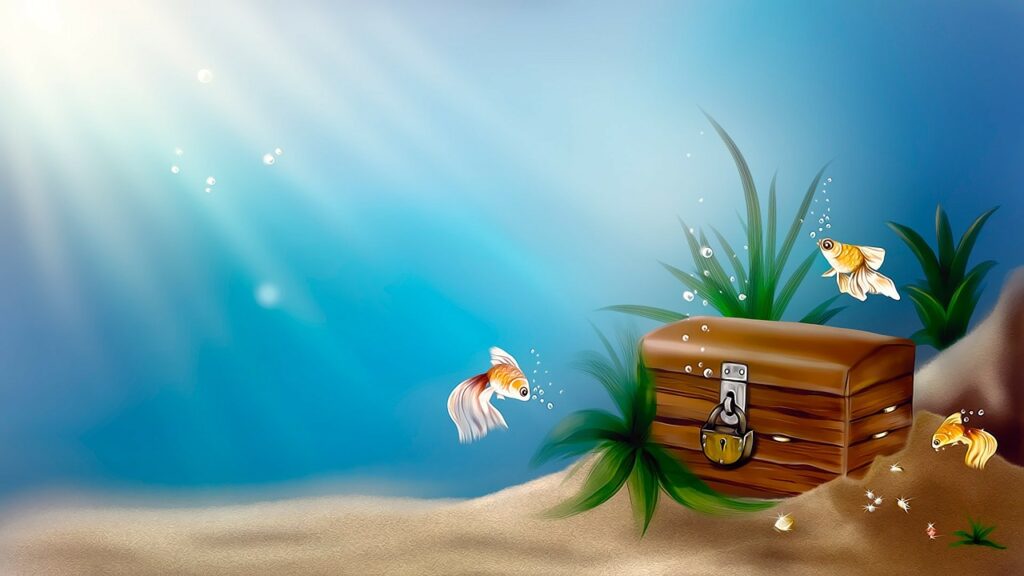 wallpaper, treasure chest, drawing-83671.jpg